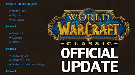 wow classic updates 2019